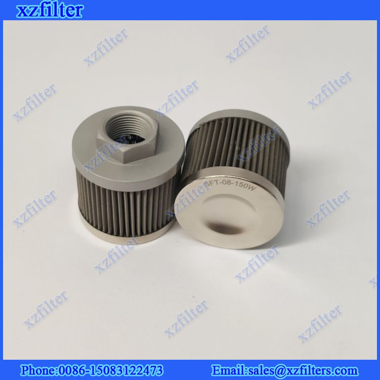 Suction strainer filter element for hydraulic pump SFT-08-150W