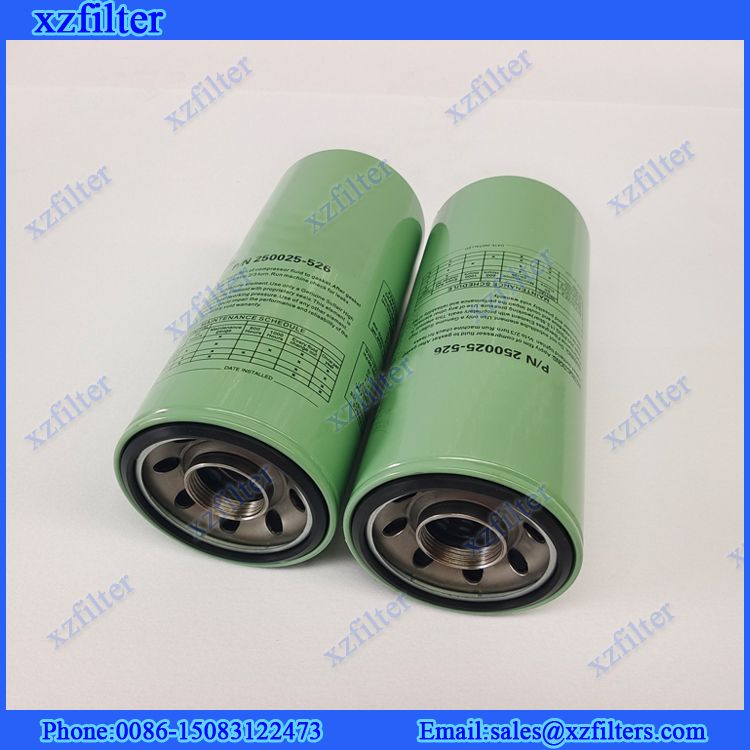 Replacement Sullair Air Compressor Oil Filter Element 250025-526
