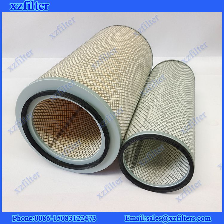 Replacement Fleetguard Air Filter Element AF891 AF890 P181049 P116446 3013210 3013211 SA10841 SA10840