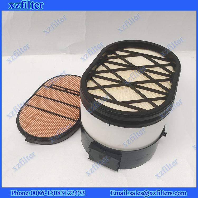 Replace Air Filter Element P608667+P607557 02250175-062 02250175-063 SA16474+SA16509 1636301441+1636301442